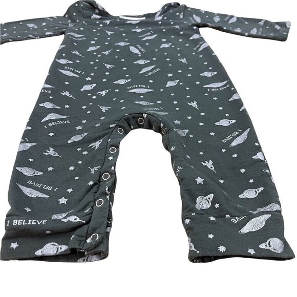 Wyldson designed in California I Believe UFO’s 24 Months old Romper  Toddler - Picture 2 of 6
